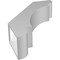 Ekena Millwork 5 1/2-in. W x 20-in. D x 28-in. H Olympic Architectural Grade PVC Knee Brace BRCP055X20X28OLY - alternate 3